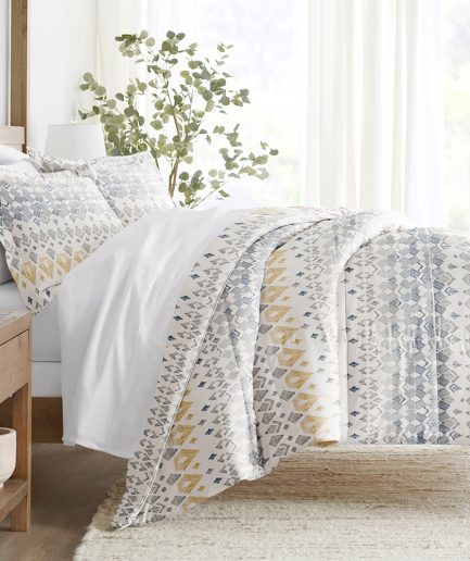 Mayan Stamp Down-Alternative Comforter Set