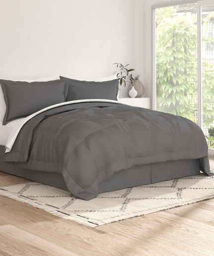 8-Piece Down-Alternative Comforter Set